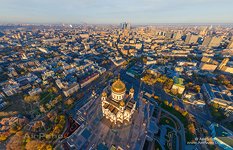 Над Храмом Христа Спасителя Над Храмом Христа Спасителя
