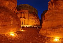 Petra at night #1