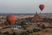 Balloon flight in Bagan #2