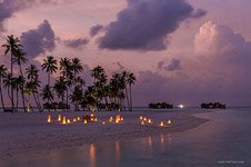 Maldives Islands at night #1