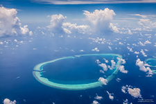 Aerial photo of Maldives #8