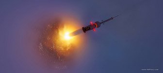 Soyuz-AirPano rocket launch #3