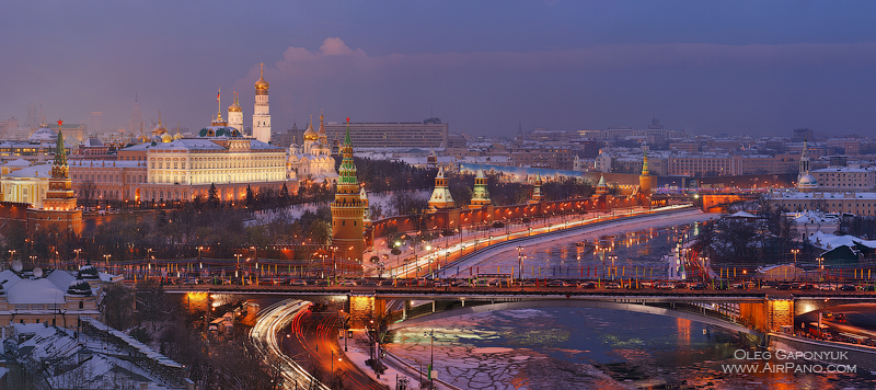 Зима в центре Москвы