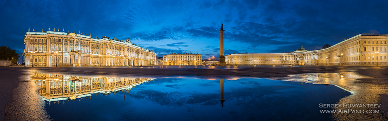 Ночной Санкт-Петербург, Россия