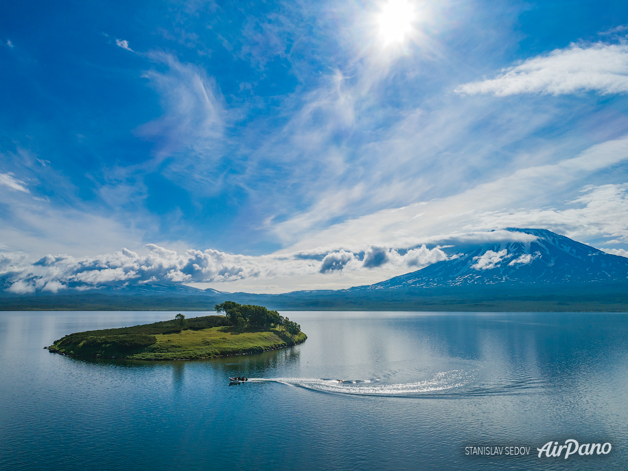 Остров Бианки на Кроноцком озере