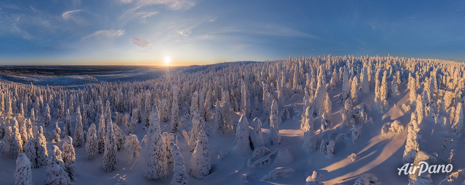 Зимняя сказка. Лапландия, Финляндия