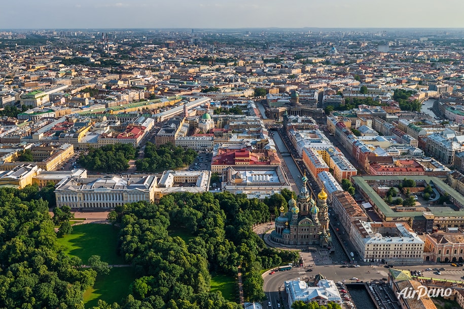 Saint Petersburg from above