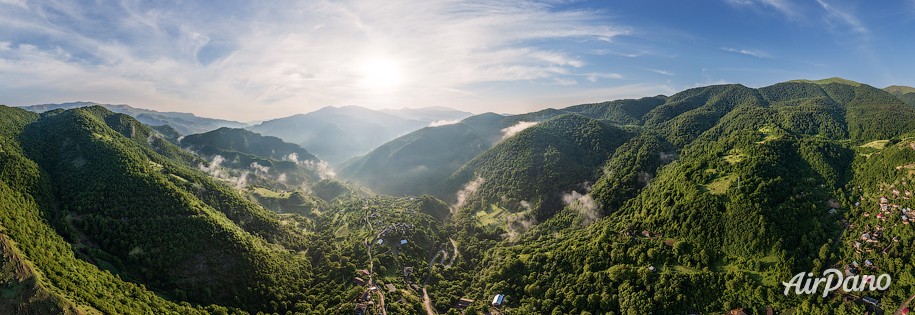 Горное село Гош, Тавушская область, Армения