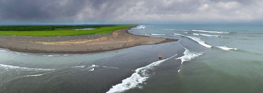 Восточное побережье Камчатского полуострова. Берингово море