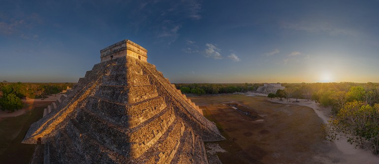 Maya Pyramids, Chichen Itza, Mexico | 360° Aerial Panoramas, 360 ...