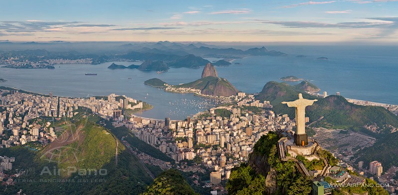 The statue of Christ the Redeemer, Rio de Janeiro, Brazil