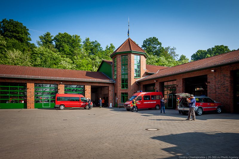 Пожарная станция в Германии