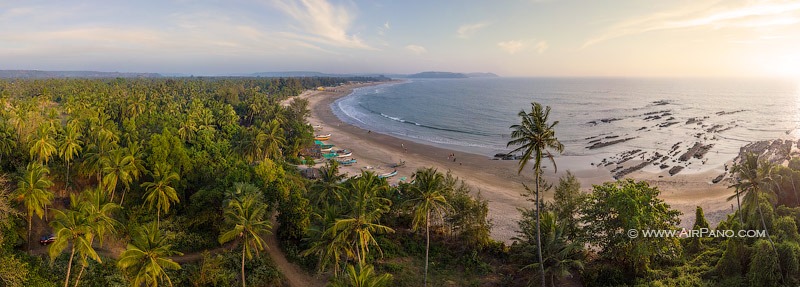 Пляж Морджим. Северный Гоа, Индия