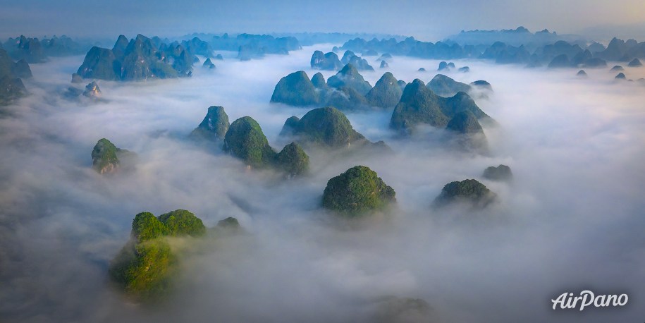 Горы Гуйлинь, Китай