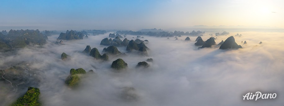 Горы Гуйлинь, Китай