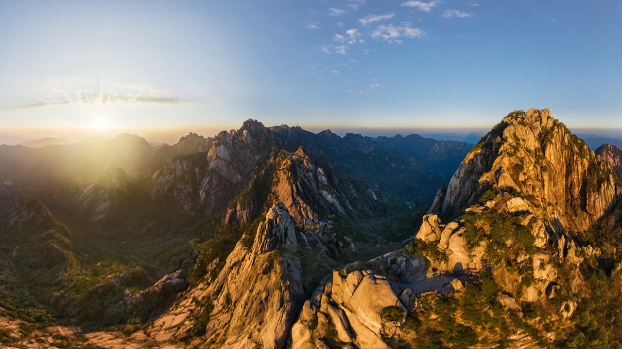 Горы Хуаншань, Китай