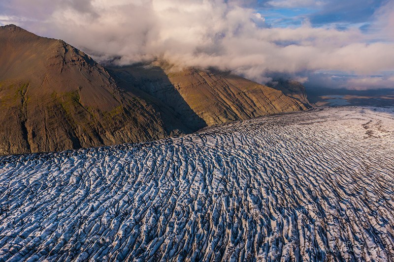 На леднике Breidamerkurjoekull