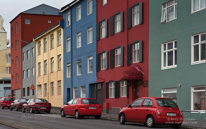 On the streets of Reykjavik