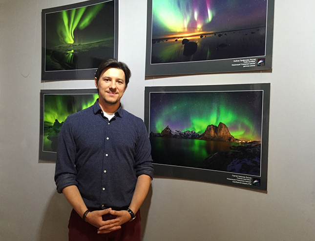Сергей Семенов на выставке Global Arctic Awards Сергей Семенов на выставке Global Arctic Awards