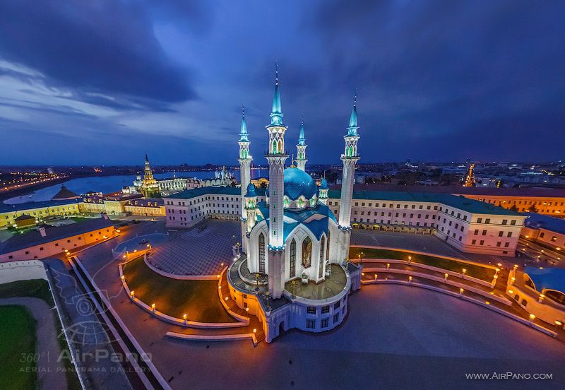Красивый рисунок казани