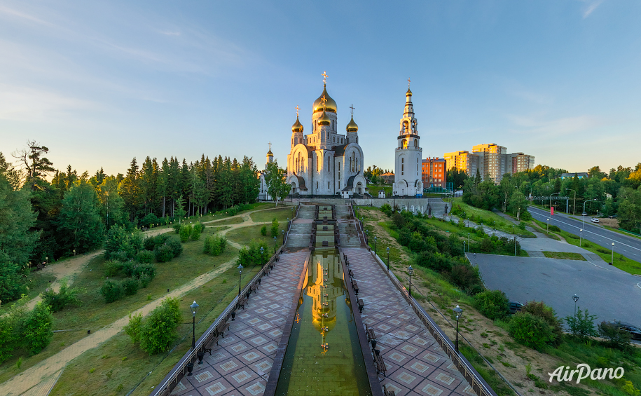 Храмовый комплекс в центре Ханты-Мансийска