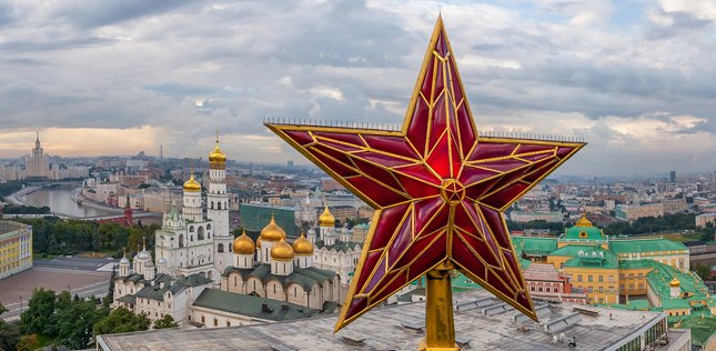 Съемки Московского Кремля с воздуха