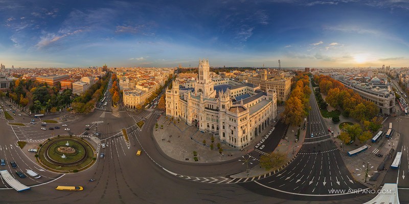 Cibeles Palace, or the Palace of Communication