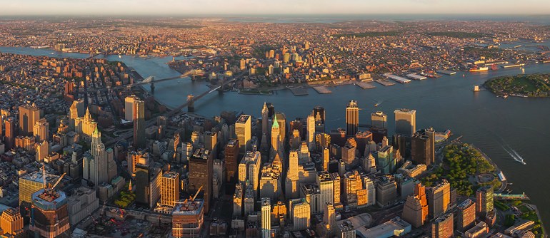 Нью-Йорк, Манхеттен. Великий тур - AirPano.ru • 360 Градусів Аерофотопанорами • 3D Віртуальні Тури Навколо Світу