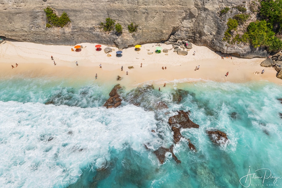 Swimming on Nusa Penida