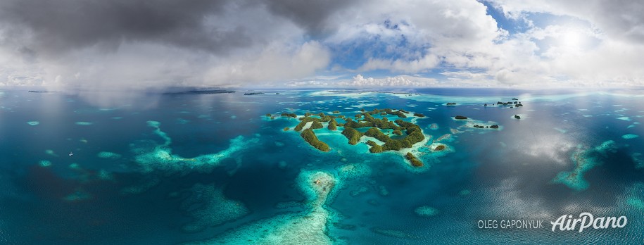 70 островов на границе ливня, Палау