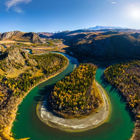 Алтай, Чуйская и Курайская степи. Россия 