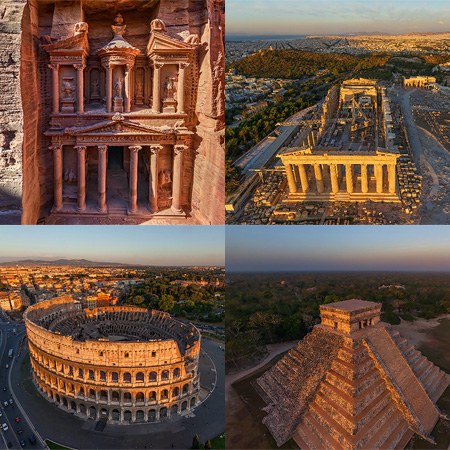 دنیای باستان و بناهای بسیار کهن