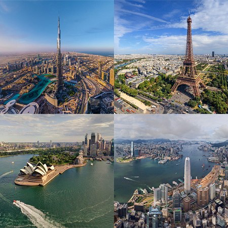زیباترین شهرهای جهان