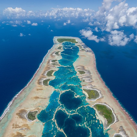 Caroline Atoll. Kiribati