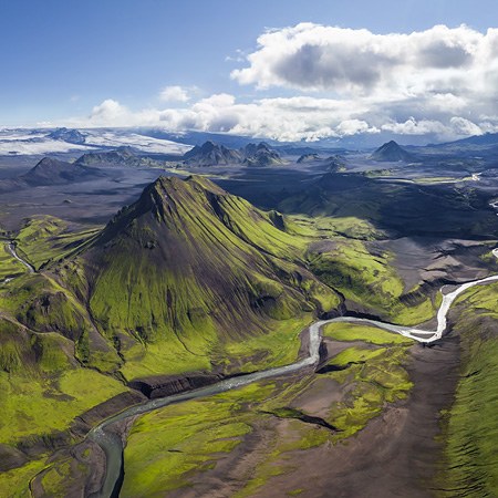 Исландия, лучшие панорамы с воздуха