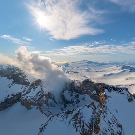 Мутновский вулкан, Камчатка, Россия 