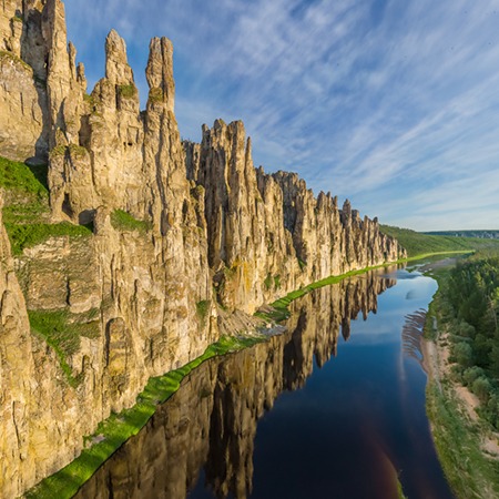 Синские столбы, Якутия Синские столбы, Якутия