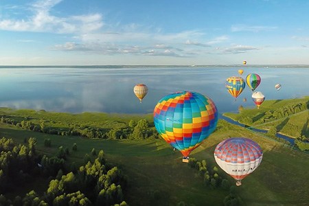 The Golden Ring of Russia Air Balloon festival. Part I