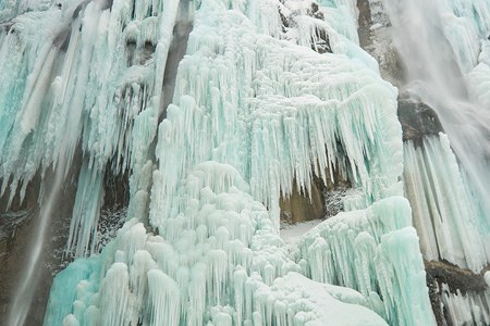 Национальный парк Плитвицкие озера зимой, Хорватия. Тизер