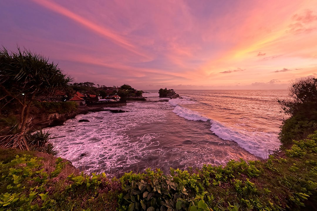 Natural Wonders in Bali. Relaxation VR video in 16K