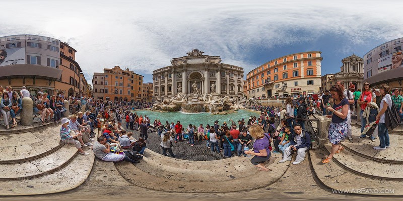 The Trevi Fountain