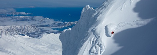 Фрирайд. Горно-спортивная база Снежная Долина, Камчатка
