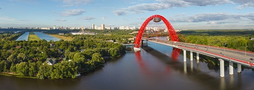 Живописный мост, Москва
