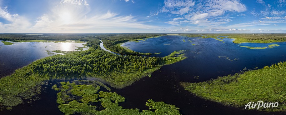 Vodlozero National Park, Republic of Karelia, Russia