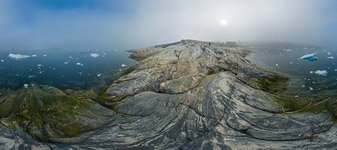 On the shore of Ilulissat