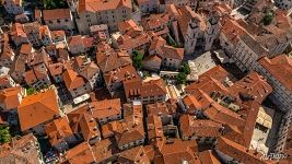 Город Котор, вид вниз №3 Город Котор, вид вниз №3