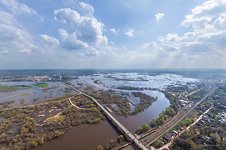 Разлив реки Клязьма Разлив реки Клязьма