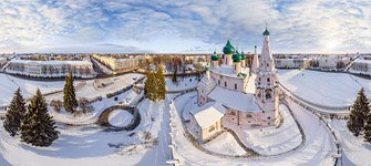 Панорама церкви Ильи Пророка