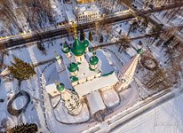 Над церковью Ильи Пророка Над церковью Ильи Пророка