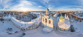 Панорама Спасо-Преображенского монастыря Панорама Спасо-Преображенского монастыря